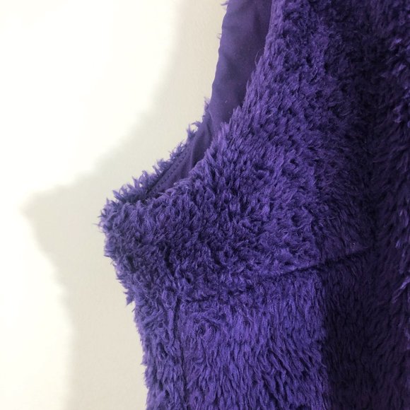 PATAGONIA Los Gatos Deep-Pile Sherpa Fleece Vest in Tempest Purple S - Picture 4 of 10